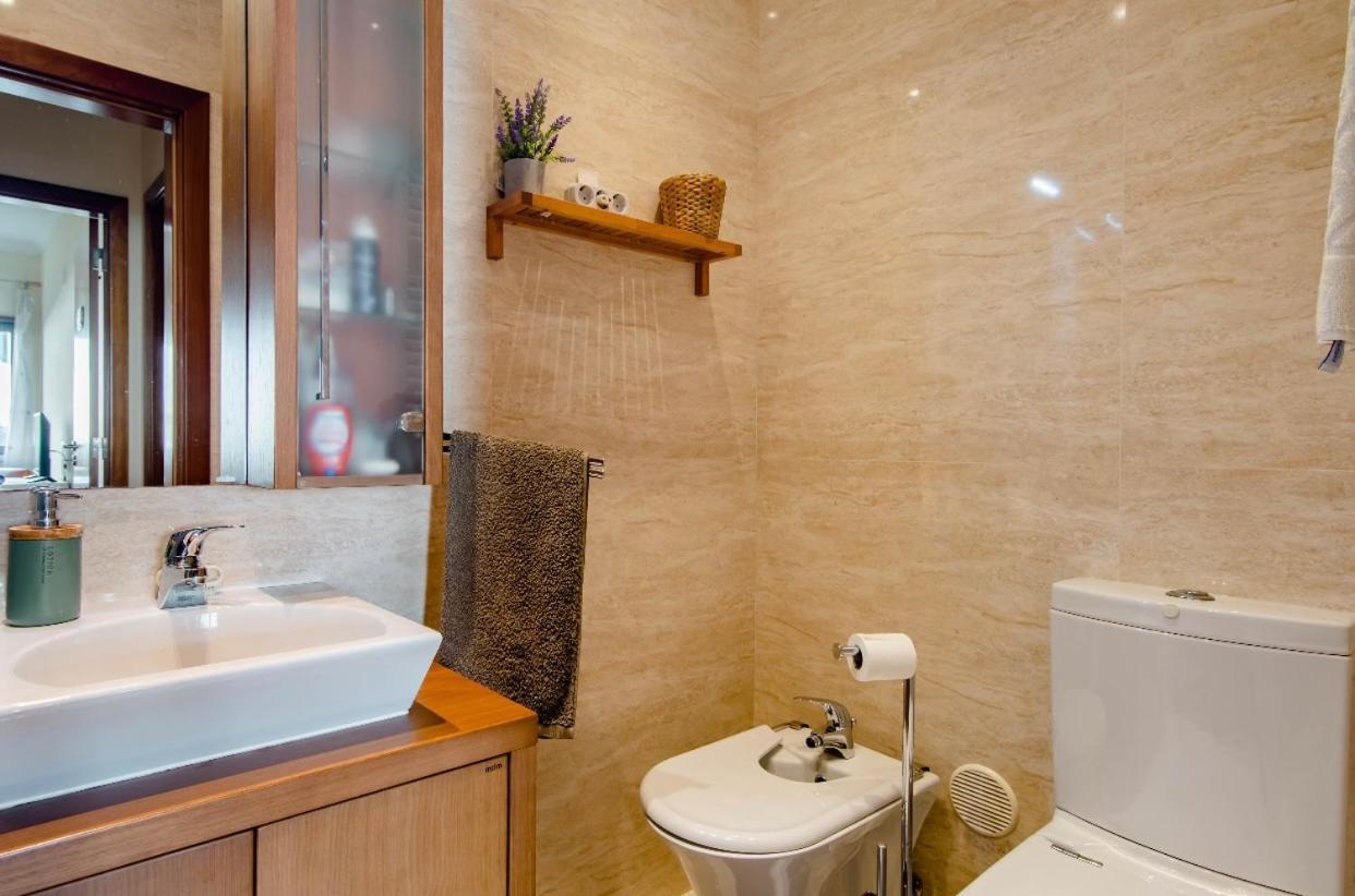 Quarto Duplo Parque Tejo, Com Wc Bobadela Eksteriør bilde